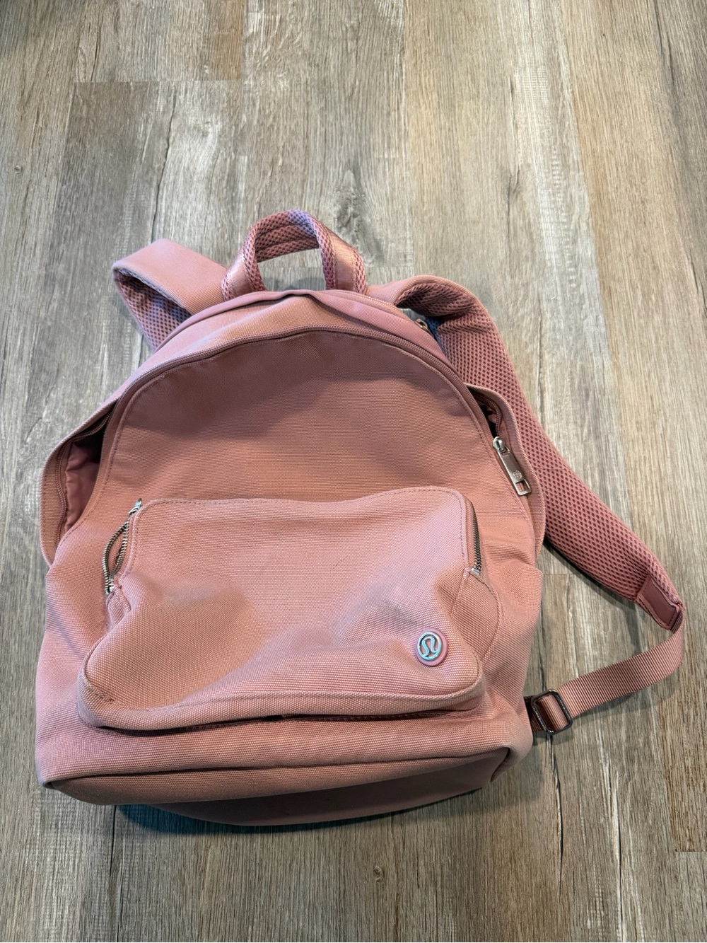 Lululemon Dusty Rose Pink Backpack Gym Travel Yoga Bag